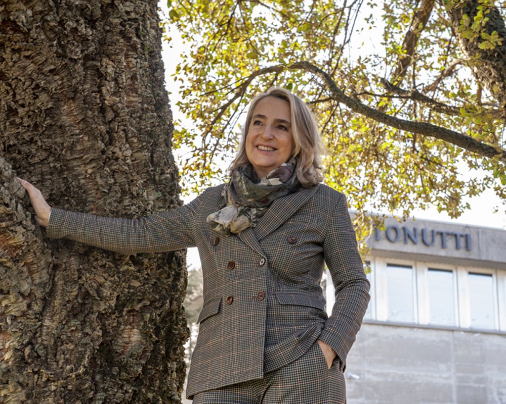 Maria Teresa Tonutti, amministratrice delegata di Tonutti Tecniche Grafiche.