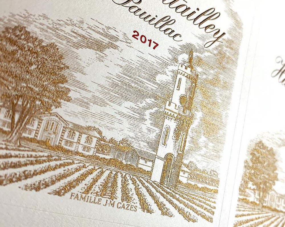 La precisione della stampa calcografica in tutti i dettagli.