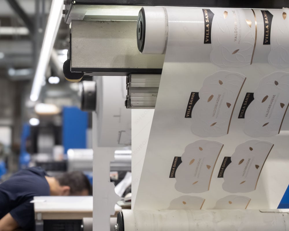 Il processo di stampa in Tonutti Tecniche Grafiche.