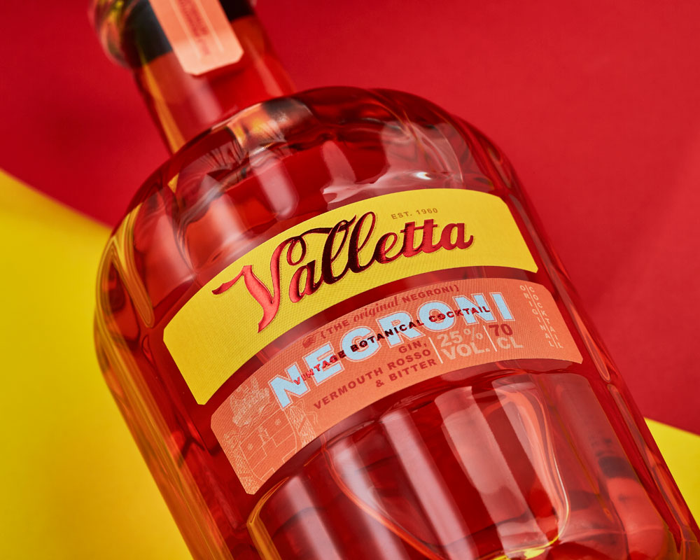 Valletta Duo Bottle: l’etichetta.