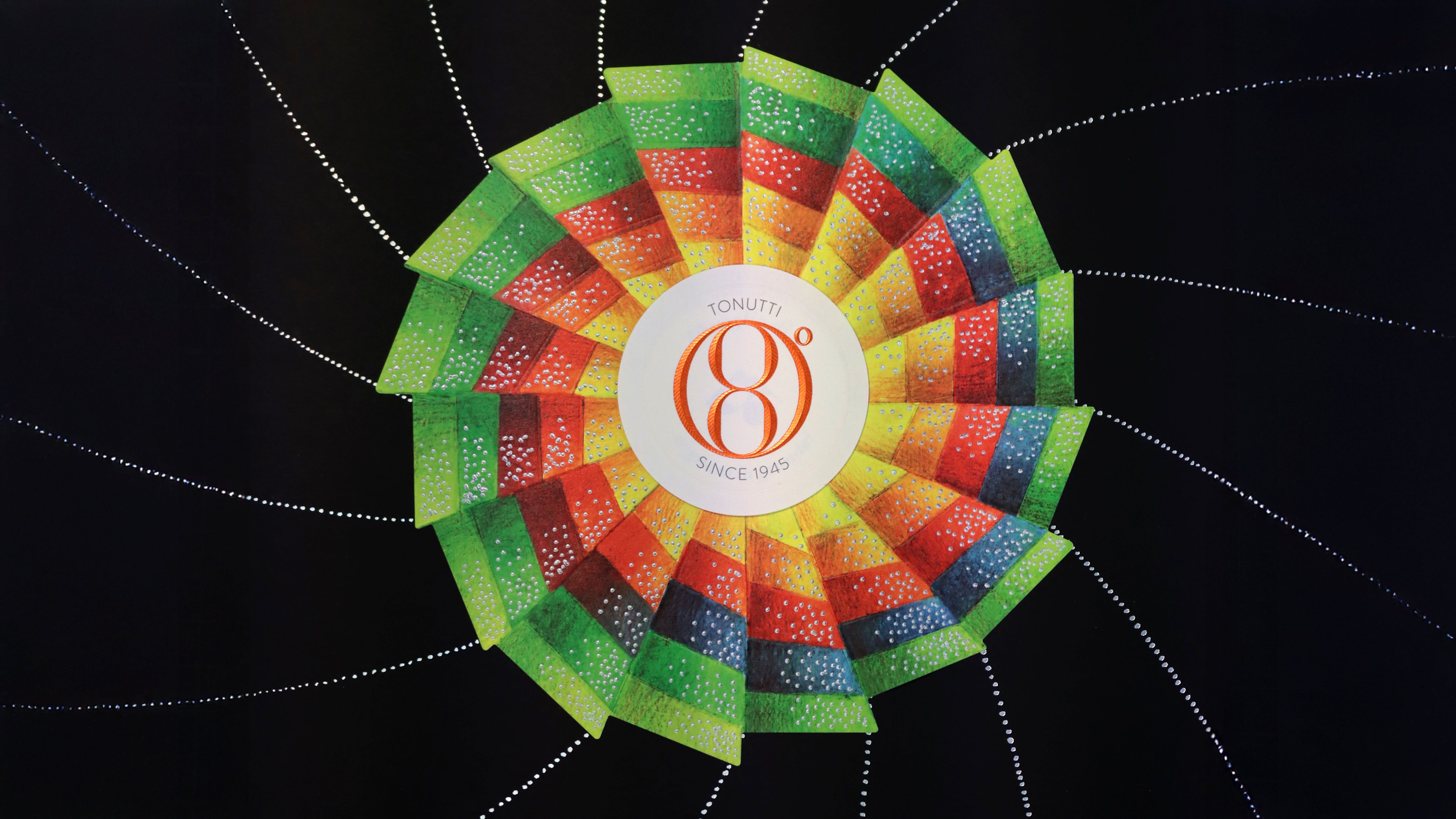 Tonutti 80: etichetta celebrativa.
